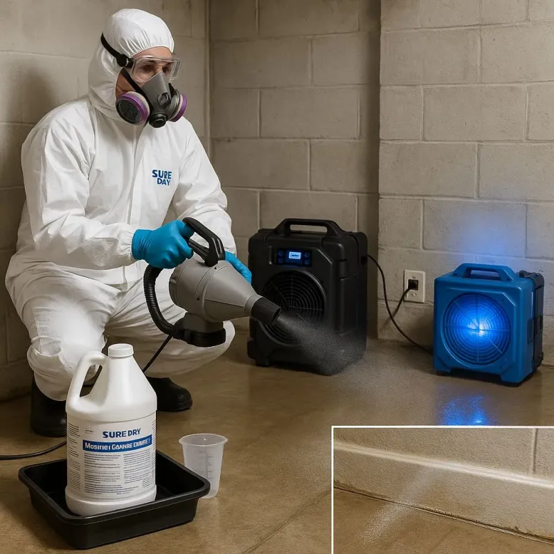 Sanitization and Odor Removal process in Newburg, KY