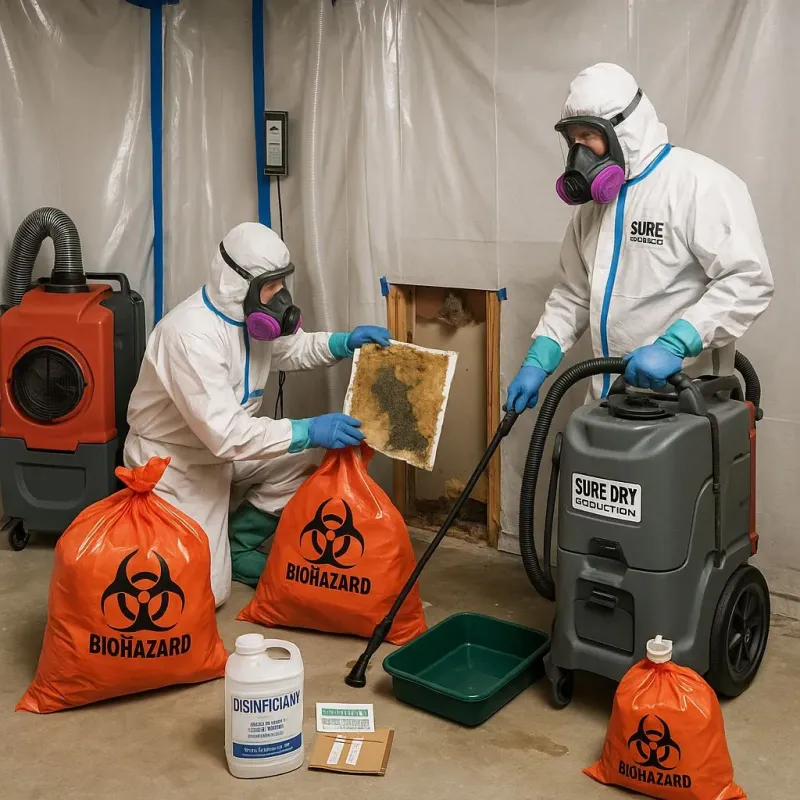Contaminated Water Handling Protocols process in Newburg, KY