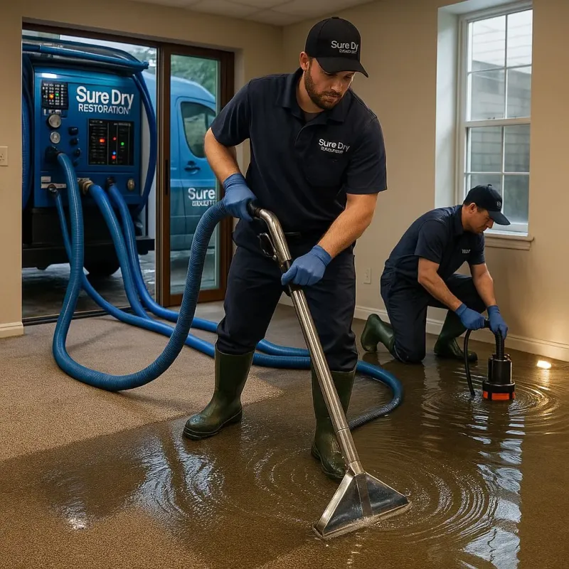 Water Extraction and Removal process in Newburg, KY